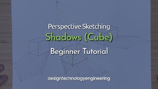 Perspective Sketching - 9. Shadows cube