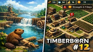 S01 Büyük Su Depolama Projesi... Timberborn Şehir Kurma Simülasyon Öğretici Türkçe Resimi