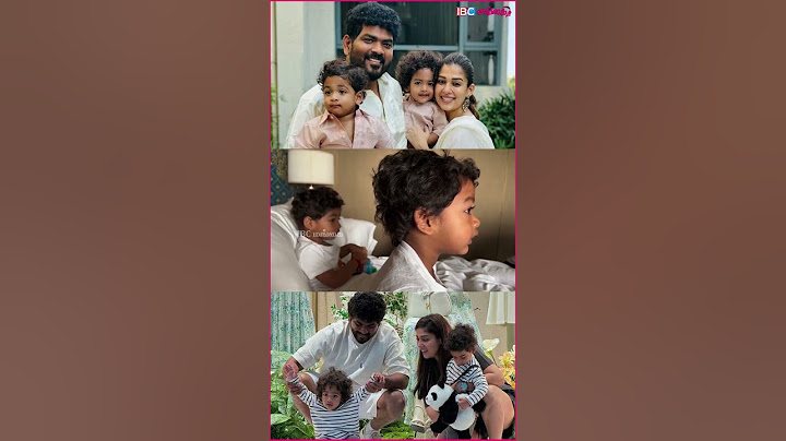 Uyir & Ulag Singing Thangamey Song ❤️😍 #nayanthara #vigneshshivan #ibcmangai