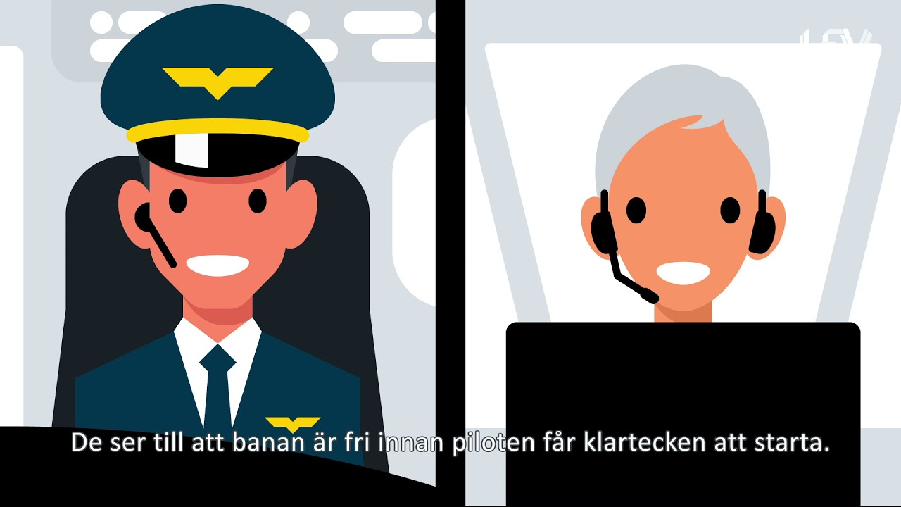 Flygtrafikledning på LFV