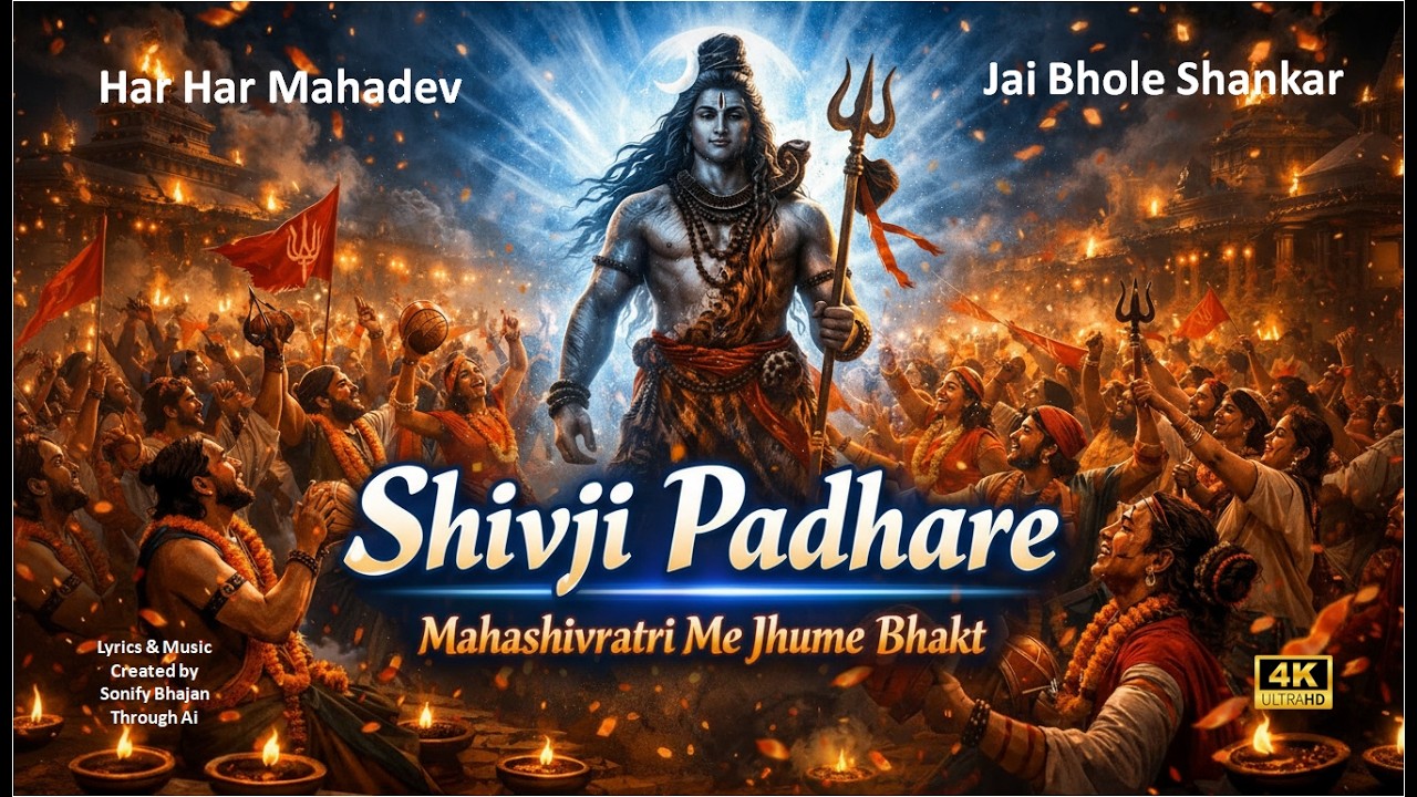 शिव जी पधारे | Shivji Padhare | Maha Shivratri Bajan | shiv bhajan | Bam Bole | Mahadev Bhajan