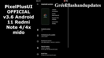 PixelPlusUI OFFICIAL v3.6 Android 11 Redmi Note 4/4x mido