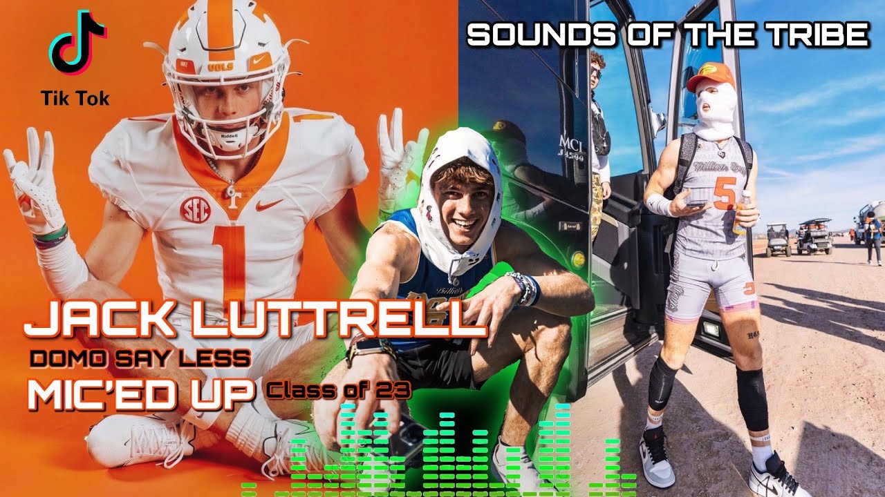TIK TOK SUPERSTAR 🤩 🏈 JACK LUTTRELL (Sounds of the Tribe) YouTube