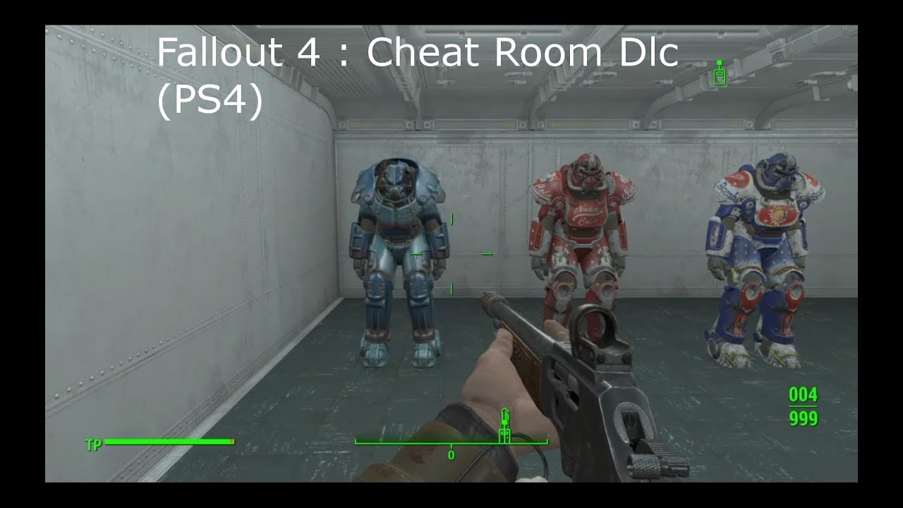 Fallout 4 Mod Cheat Room Dlc Ps4 Youtube