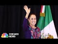 Mexico elects firstever female president claudia sheinbaum