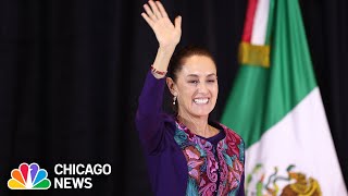 Mexico elects FIRST-EVER female president, Claudia Sheinbaum by NBC Chicago 12,842 views 2 days ago 8 minutes, 2 seconds