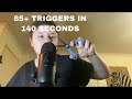 65+ TRIGGERS IN 140 SECONDS TO CURE YOUR TINGLE IMMUNITY (super tingly)