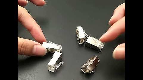 Cat6 shielded FTP Rj45 Plug Connector