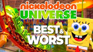 Top 10 Best & Worst Rides at Nickelodeon Universe Theme Park - American Dream Mall