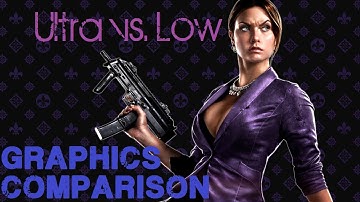 Saints Row 4 PC Graphics Comparison Ultra Vs. Low w/ scenes