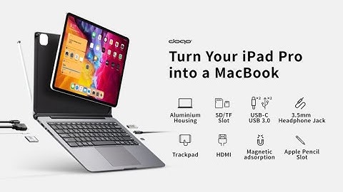 Now on Kickstarter: Doqo | Make Your iPad Pro Into A Macbook