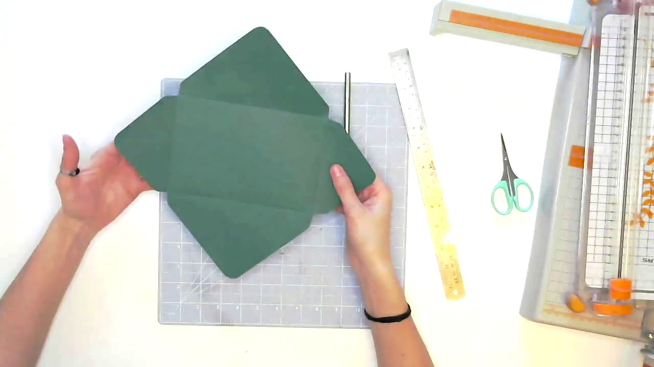 ►#6 МК фотоальбом «Семья» - как сделать конверт - Скрапбукинг - Анна Ярута