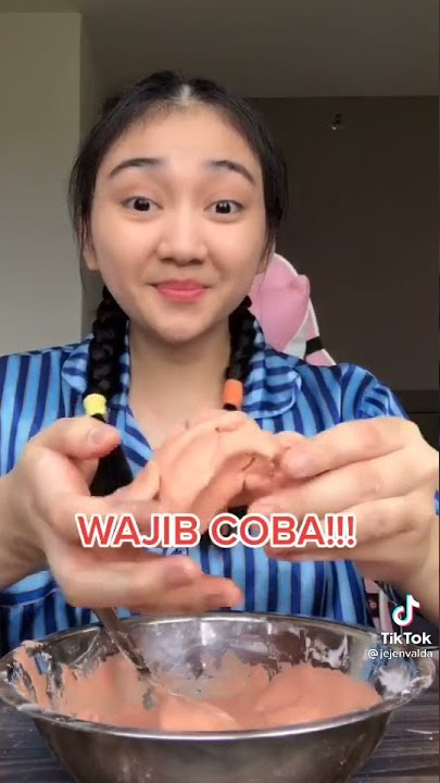 Eksperimen pake tepung tapioka😱😲