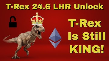 T-Rex 0.24.6 Ethereum Unlock: Testing 3060Ti, 3070, 3070Ti & 3080 - Profitability compared to RVN