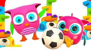 Baby videos for kids \& cartoons for babies - Hop Hop the owl @SongsforKidsEN