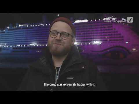 Cameo OTOS® H5 at the ship christening of the AIDAcosma: Interview with Flo Erdmann