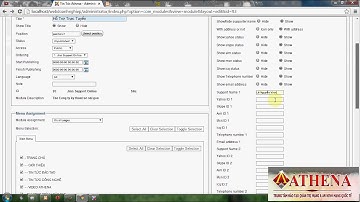 Bài 12: Hướng Dẫn Cài Đặt Và Hiển Thị Module Support Trong Joomla 2.5