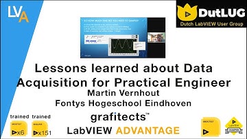 Lessons learned about Data acquisition for the practical engineer DutLUG