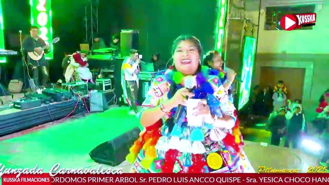 HERMANITAS LAROTA   GRAN YUNZADA CARNAVALESCA PITUMARCA 2025 🎊