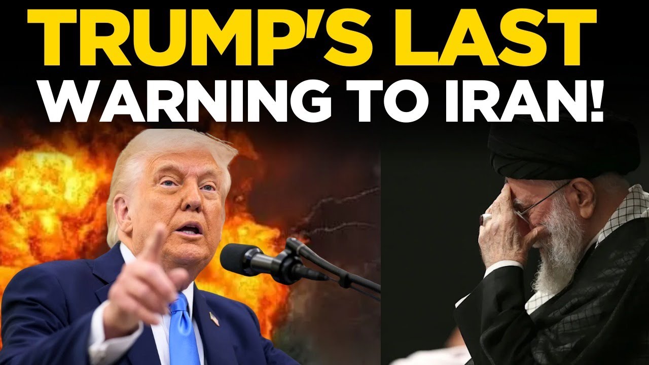 TRUMP WARNS IRAN LIVE: President Issues 'Deadly Warning' To Tehran Amid Rising Tensions | World News