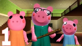 Piggy Family Escape Chapter 11 Walkthrough Part 1 - Android iOS GamePlay