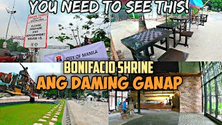 Ang daming nagaganap sa Bonifacio Shrine | Drive thru Rapid Test sa Bonifacio Shrine sinimulan na