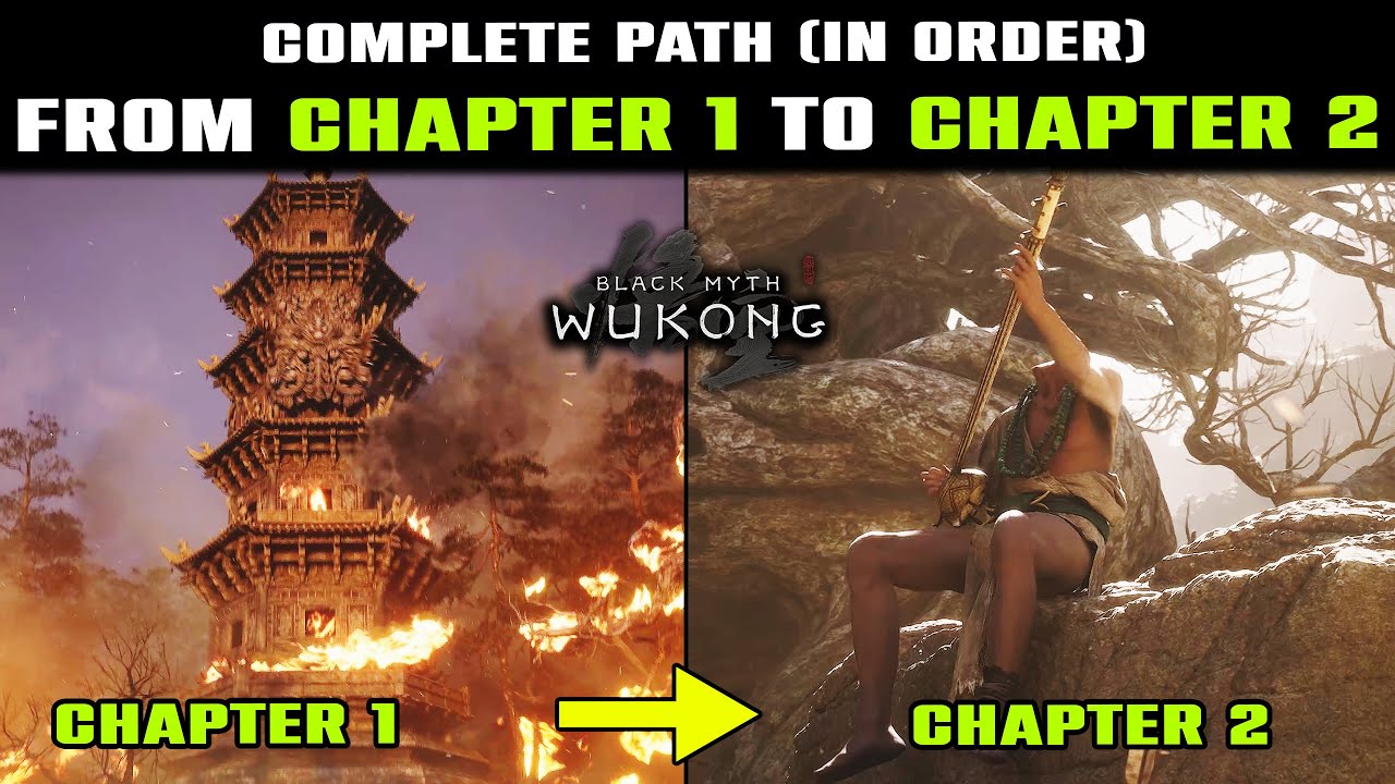 FROM CHAPTER 1 to CHAPTER 2 - All Bosses in Order | Complete PATH ...