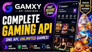 Gamxy API Provider Bangladesh | Online Casino & Slot API Service