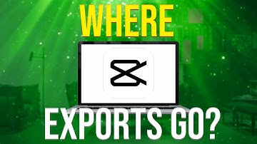 Where Did My Exported Videos Go Capcut PC (2023)