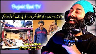 Labor Life in Dubai | Goga Pasroori Saleem Albela Funny Video from Dubai | Indian Reaction | PRTV