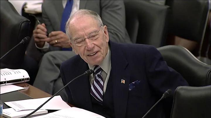 Grassley Questions Deputy Secretary of Agriculture...