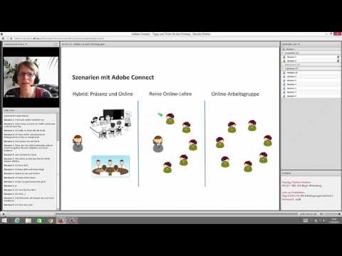 Erste Schritte in Adobe Connect - Tipps und Tricks für den Einstieg