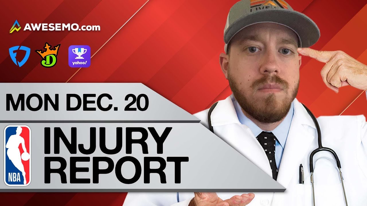 NBA DFS Injury Report Today: Joel Embiid Injury News Updates, & DraftKings & FanDuel Lineups 12/20