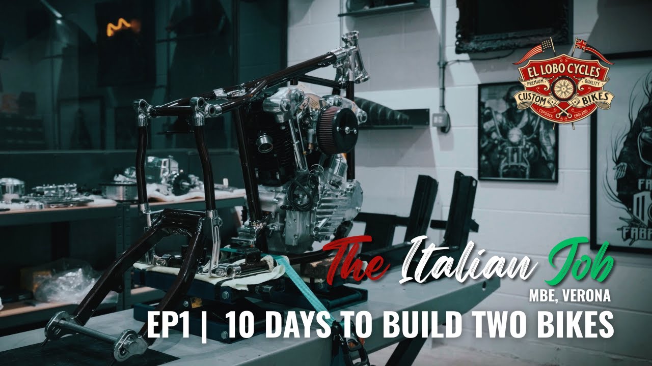 Building 2 Custom Bikes for MBE Verona in 10 Days!