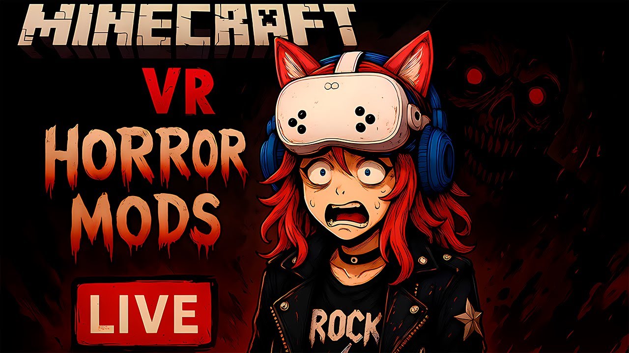 Minecraft VR, но ЗРИТЕЛИ МОГУТ МЕНЯ ПУГАТЬ 😱 Хоррор моды, скримеры и реакции 💀 