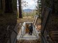Abandoned Forest Bunker Transformed into Hidden Underground Room Full Restoration Timelapse #build