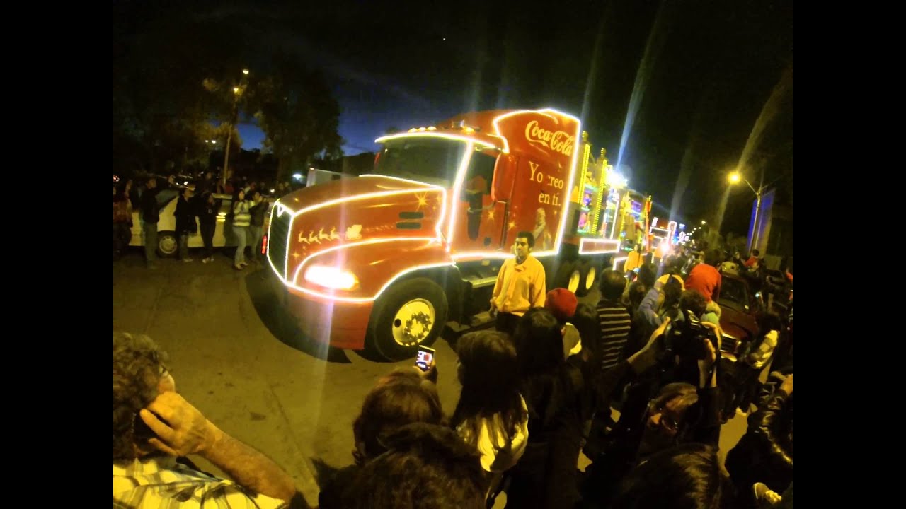 Caravana De Navidad COCA-COLA - YouTube