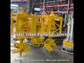 Hydroman® Submersible slurry pump for glass sand with side cutters #cutterspump #chromepump
