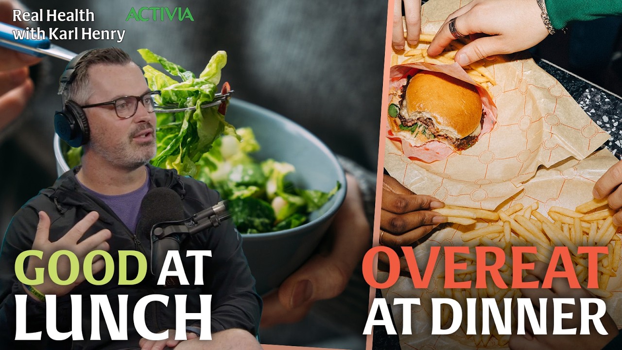 Healthy breakfast, disciplined lunch, overeat at dinner. What am I doing wrong? | Real Health