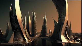 FRACTAL CITY-04,  Midjourney