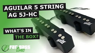 Aguilar AG 5J-HC 5 String Hum-Cancelling Jazz Bass® Pickup Set: What’s In  The Box? (A Close-Up Look)