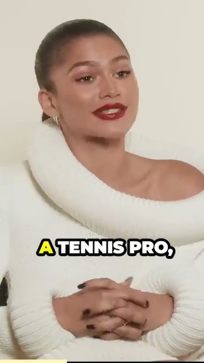 Zendaya's Tennis Pro Journey #foryou #shorts #comedy #zendaya #