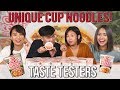 Unique Cup Noodles Including Korean Army Stew | Taste Testers | EP 101