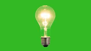 Strobe Light Lamp Bulb Free Green Screen (1 Min)