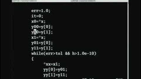 Lecture 33 -  Adaptive step size Runge Kutta scheme