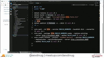 SEVDNUG - DevOps Pipeline for .NET Apps and Databases Pt 2 of 3