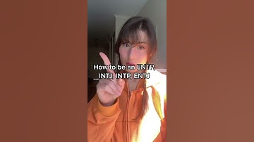 How to be an ENTP, INTJ, INTP, ENTJ | Boo App