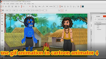 cartoon animator 4 gif animation | How to use gif animation | cartoon animator 4