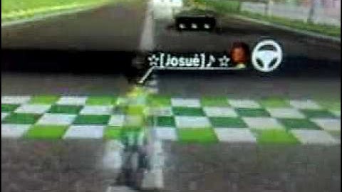mario kart wii Josue ghost data Luigi circuit time 1:13.289 AWESOME!!!