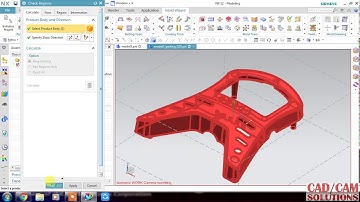 NX MOLD #Initialize project #Mold CSYS #Check Region #Patch Surface